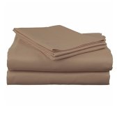 B00PAGKW6G Home Microfiber Sheet Set, King, Taupe