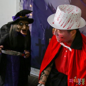 저주받은 마녀인형  /  할로윈장식 귀신의집꾸미기 마녀인형 할로윈소품 할로윈파티용품 할로