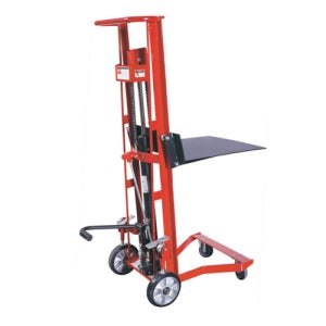 오픈툴 플랫폼 스태커 OPS-340  유압 스테커 리프트 금형수동지게차 산토카