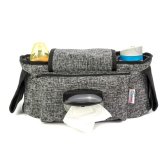 Bebenuvo 27007 Agibaby Best Stroller Organizer for Moms, Insulated Deep Cup Holders, Instant Access 