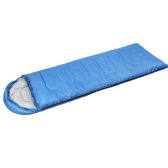 Sleeping Bags Spring Summer Autumn Envelope Hooded Outdoor Travel Camping 1kg