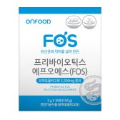 뉴트리바이오텍 온푸드 프리바이오틱스 FOS 5g x 30포