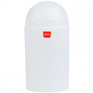 11000 시스맥스 리템 회전형 휴지통 쓰레기통 13L - 스모그 280201