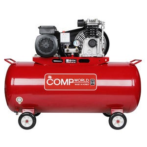 콤프월드 정품 CWS35-120 휴대용 3.5 마력 120 리터 철탱크 콤프레샤