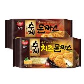 [동원] 돈까스2종(수제치즈돈까스480g+수제돈까스500g)