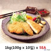 ST 5EA 선진포크 팜스원 수제등심돈까스 1kg 100g x 10입 T219504