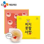 CJ 쁘띠첼 하트젤리 (복숭아 90g×6개)