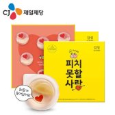 CJ 쁘띠첼 하트젤리 (복숭아 90g×6개)×2개 (총 12개)