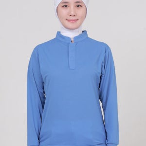 [HUVM-B201]위생티셔츠(블루)