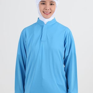 [HUVM-B201]위생티셔츠(스카이블루)