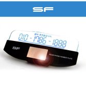 핸드폰번호 SF054 태양광 자동 LED 주차번호알림판 주차번호판 전화번호 s9w