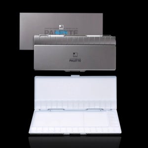 신한 전문가용 수채화 팔레트 35칸 미술 그림 가벼운 물감 폴리카보네이트