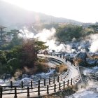 (하나투어 2박3일 일본 여행 패키지 더블 온천) 큐슈 오감만족 3일 료칸풍호텔 온천욕 4명이상 확정 벳부