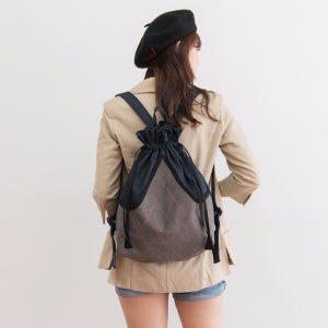 로에 데님 복조리 백팩 가방, 마법일기