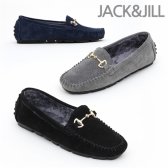 잭앤질 jack jill 소가죽 드라이빙 털로퍼 JD8961