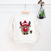 겨울 크리스마스 남매룩 루돌프 맨투맨 티셔츠