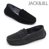 잭앤질 jack jill 소가죽 털안감 로퍼 JD8962