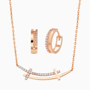 14K 18K 벨라더블크로스 세트