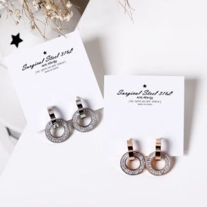 써지컬스틸 블리셰링 귀걸이