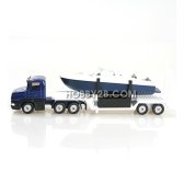 Boat 로우 로더 위드 보트 Low Loader with SIKU