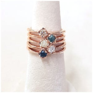 랩다이아몬드/플라워 1부 다이아몬드 반지, 크리스탈 바비