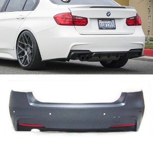 BMW 3시리즈 F30 엠텍 엠패키지 스타일 리어범퍼 바디킷 (320d /328i / 335i)