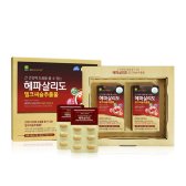 비오팜 애플트리김약사네 헤파살리도 밀크씨슬 600mg×60정