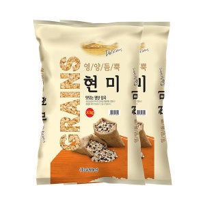 삼원농산물유통 (신선집중) 삼원농산 현미 20kg (10kg 2개) - 2024년산 햇 현미