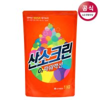 엘지생활건강 테크 산소크린 O2 파워액션 표백제 1kg