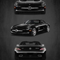 초대형액자 메르세데스 벤츠 SLS AMG 자동차 팝아트 액자