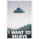 [무배]160297 I want to Believe - UFO CO-S075617