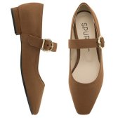 [SPUR][스퍼] Mf9061 D Ring Belt Maryjanes 카멜