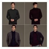 조이너스 루이젠 tv 홈쇼핑상품 남성니트 셔츠 컬렉션 4종세트 LS1608FW61