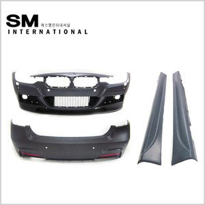 BMW 3시리즈 F30 퍼포먼스 타입 바디킷 풀세트 328i (듀얼 머플러용)