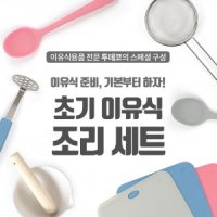 투데코 보관용기 증정 투데코  초기 이유식  조리 도구 세트 거름망 스파츌라 이유식 준비물 마스터 메이커