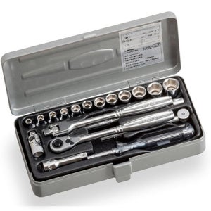 토네 1/4 6각 핸드소켓세트 1800M (19pcs/mm)