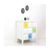 바네스데코 뉴송고무나무 9D컬러약장 white