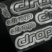 DROP 스노우보드 금속 튜닝스티커