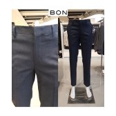 bon f 모직 네이비정장바지 본 정장 BN7PA171NY JB3476