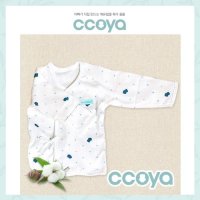 [꼬야] ccoya 고급 피마 100% 배냇저고리 _ 도트 블루 [제품선택]