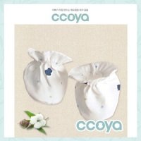 [꼬야] ccoya 고급 순면 100% 발싸개 _ 도트 블루 [제품선택]