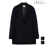 크리스크리스티 chris christy 남성 투버튼 테일러카라 캐쥬얼 롱코트 2KEXELSW9321