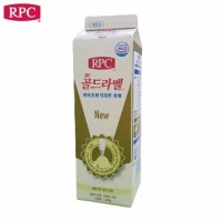 RPC 골드라벨 뉴 휘핑크림 생크림 1L