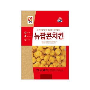 사조오양 사조오양 팝콘치킨 1kg 1봉