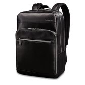 쌤소나이트 레더 슬림 랩탑 백팩 leather slim laptop backpack