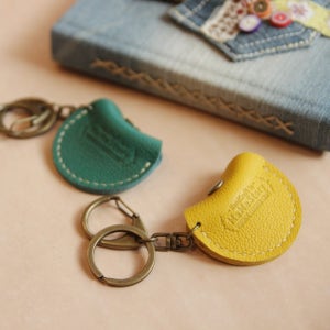 코인&기타피크 가죽키링, 가죽공방 마마스토리