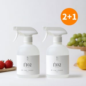 순백수 베지클리너(과일세정제) 500ml 2+1,야채,과일세척제,1종