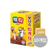 50T 10개 우유 초콕 딸기 초코 쿠키앤맛 초콜릿맛제티  smkq