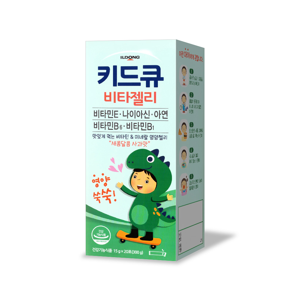 일동<b>제약</b> 키드큐 비타젤리 15g x 20포