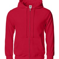 [얼스타일] AAA - 1574 ADULT FULL-ZIP HOODIE [RED]